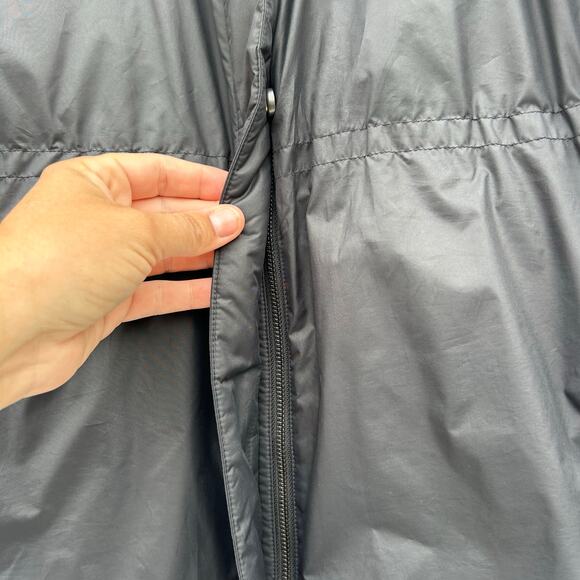 M. M. Lafleur Padma Puffer Jacket Coat Down Black Puffy Large Cinched Full Zip - Picture 10 of 14